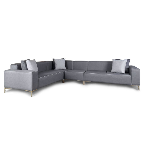 Rechteckiges Sofa Cloud – Linksseitig