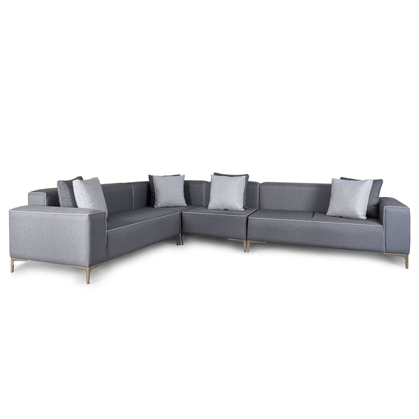Rechteckiges Sofa Cloud – Linksseitig