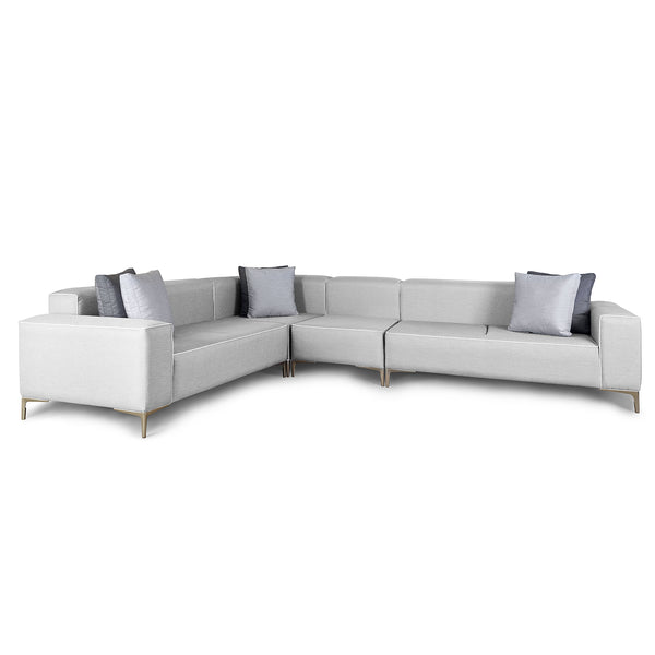 Rechteckiges Sofa Cloud – Linksseitig