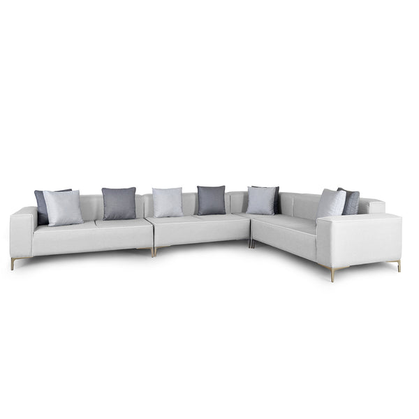 Großes rechteckiges Sofa Cloud – rechtsseitig